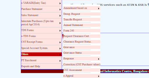 Filing of VAT 240