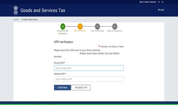 GST registration steps